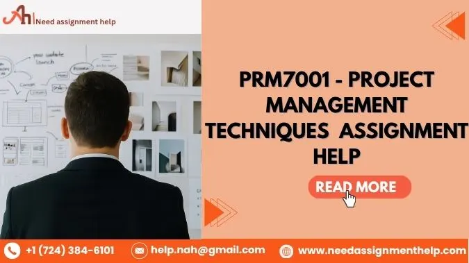 PRM7001 - Project Management Techniques | Assignment Help